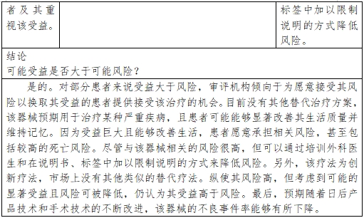 醫(yī)療器械產(chǎn)品受益-風(fēng)險(xiǎn)判定技術(shù)指導(dǎo)原則（2023修訂版）（2023年第25號）(圖19)